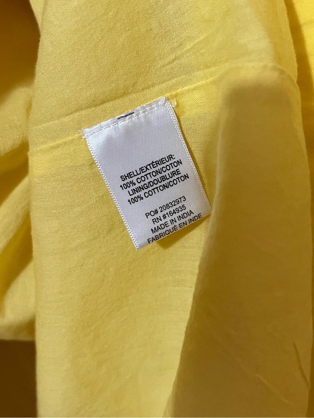 Frances Valentine | Zennia Flower Dress Floral Applique Hem Mini Yellow Size XL - Picture 13 of 15